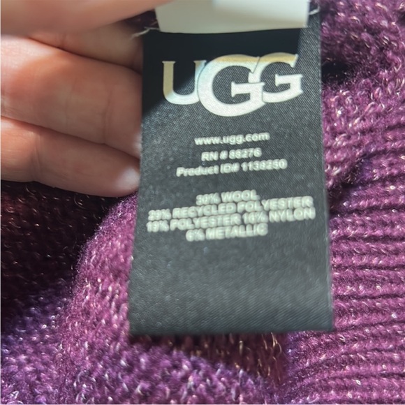 UGG Lylah Rollneck Sweater Metallic - Picture 10 of 11